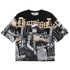BKYS Dismiss F-Terry Cropped T-Shirt