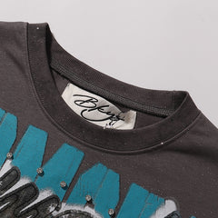 BKYS Dooms Day F-Terry Cropped T-Shirt