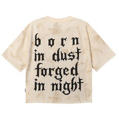 BKYS Thunder Ride F-terry Cropped T-Shirt