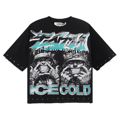BKYS lce Cold Cropped T-Shirt