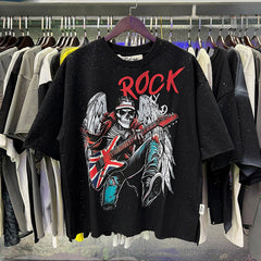 BKYS Rock My World F-Terry Cropped T-Shirt