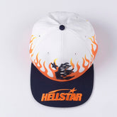 Hellstar Flame Vintage Snapback Hat
