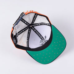 Hellstar Flame Vintage Snapback Hat