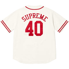 Supreme 40 Acres Twill Baseball Jersey
