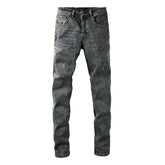 Purple Brand Crystal Diamond Jeans #9122