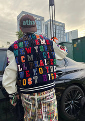 Supreme SS25 week3 Praises Varsity Jacket