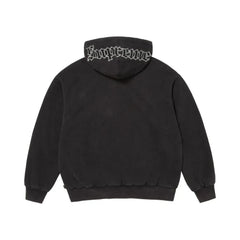 Supreme x Chicago White Sox Zip Up Hooded Sweatshirt black