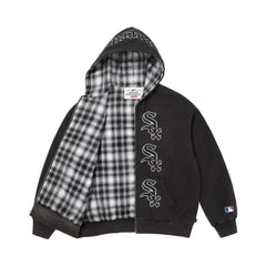 Supreme x Chicago White Sox Zip Up Hooded Sweatshirt black