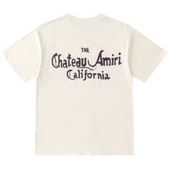 AMIRI Hollywood Lettering-Print T-Shirts