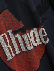 RHUDE Eagle Logo Slub Tee