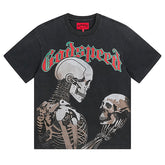 Godspeed Rider Vintage Biker Graphic Tee