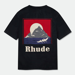 RHUDE Moonlight Regatta Crewneck Tee
