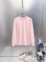 OFF-WHITE Logo Print Long-Sleeve T-Shirt