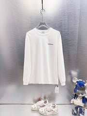 OFF-WHITE Logo Print Long-Sleeve T-Shirt