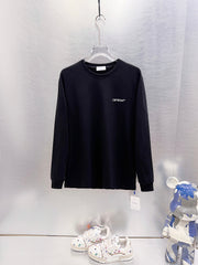 OFF-WHITE Logo Print Long-Sleeve T-Shirt