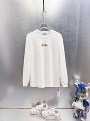 OFF-WHITE Logo Print Long-Sleeve T-Shirt
