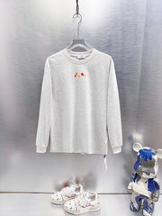OFF-WHITE Logo Print Long-Sleeve T-Shirt