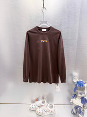 OFF-WHITE Logo Print Long-Sleeve T-Shirt