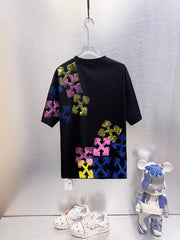 OFF-WHITE Colorful Gradient Arrow Print T-Shirt