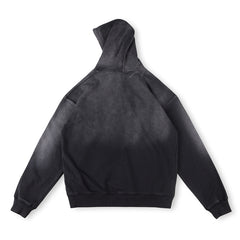 Vertabrae Embroidered Patch Logo Hoodie