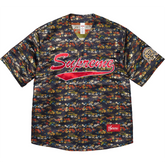 Supreme Floral Jacquard Baseball Jersey