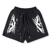 Hellstar Studios Sports Flame Shorts