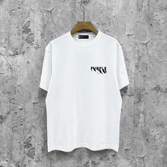 Purple Brand Paint-streaked logo T-Shirt