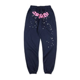 Sp5der Red Foam Printing Pant-Navy #8151