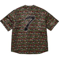 Supreme Floral Jacquard Baseball Jersey
