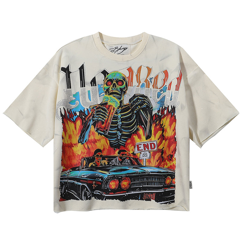 BKYS Hooked Cropped T-Shirt