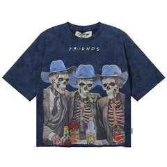 BKYS Friends F-Terry Cropped T-Shirt
