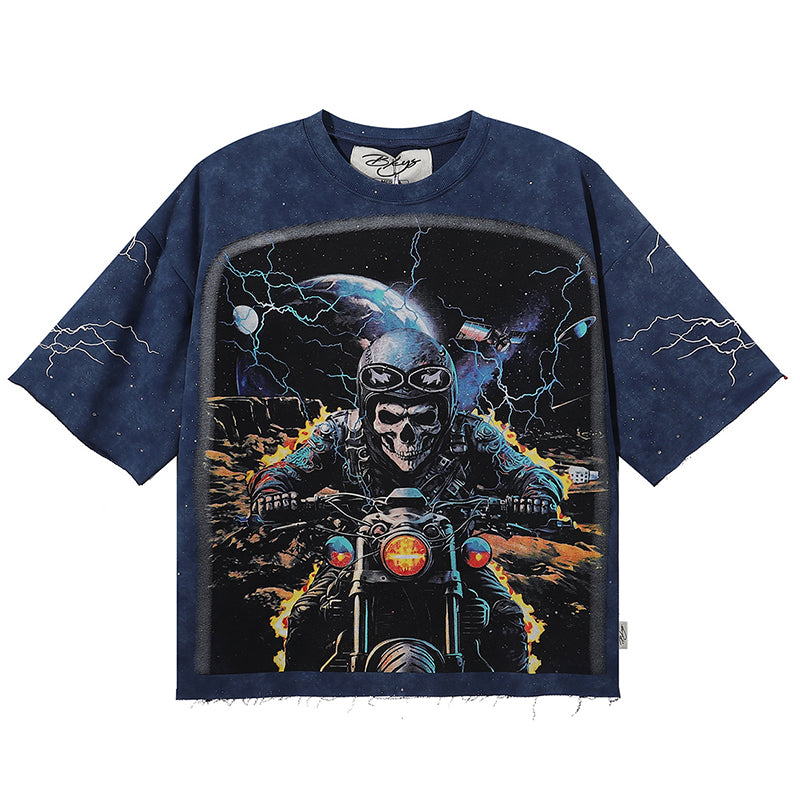 BKYS Rider F-Terry Cropped T-Shirt