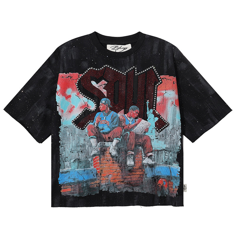 BKYS Soul F-Terry Cropped T-Shirt