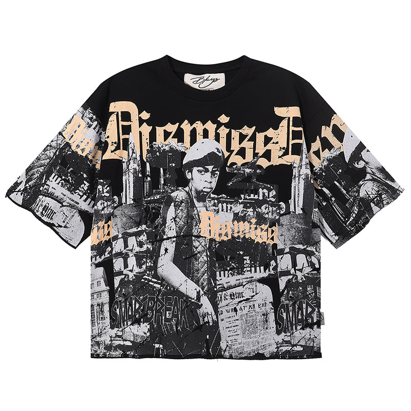 BKYS Dismiss F-Terry Cropped T-Shirt