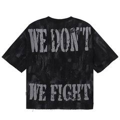 BKYS Fight Club F-terry Cropped T-Shirts