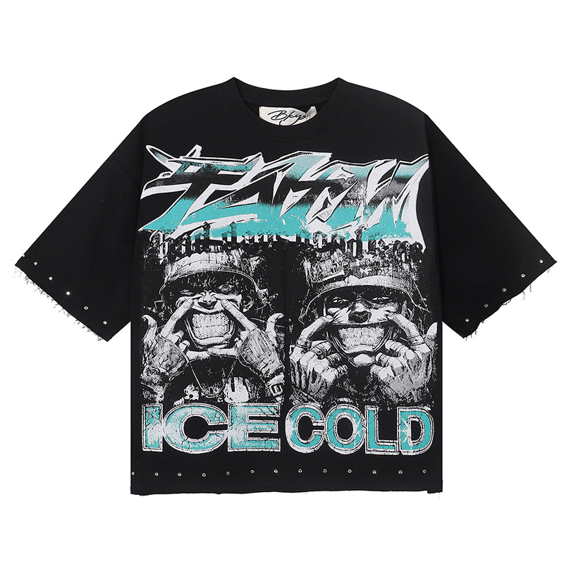 BKYS lce Cold Cropped T-Shirt
