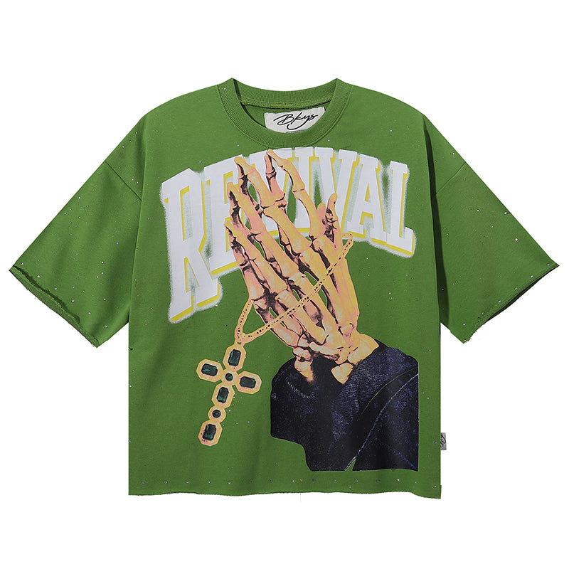BKYS Revival F-Terry Cropped T-Shirt