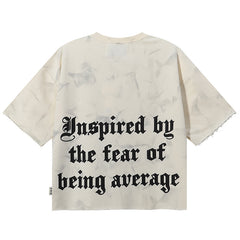 BKYS Burnt F-Terry Cropped T-Shirt