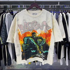 BKYS Burnt F-Terry Cropped T-Shirt