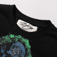 BKYS Monster F-Terry Cropped T-Shirt
