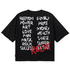 BKYS Rock My World F-Terry Cropped T-Shirt