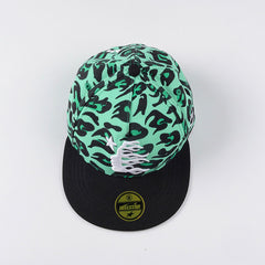 Hellstar Cheetah Print Fitted Hat