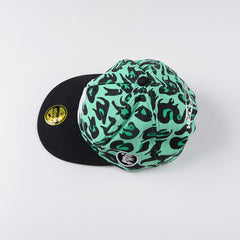 Hellstar Cheetah Print Fitted Hat