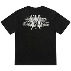AMIRI round neck street style cotton T-Shirts