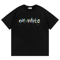 Off-White Bookish Crazy Cotton T-Shirt