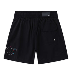 AMIRI Logo Studded Drawstring Shorts