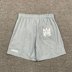 AMIRI Logo-Print Swim Shorts