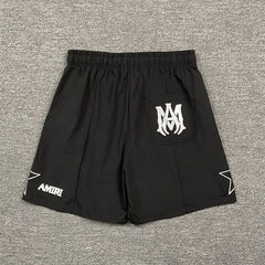 AMIRI Logo-Print Swim Shorts