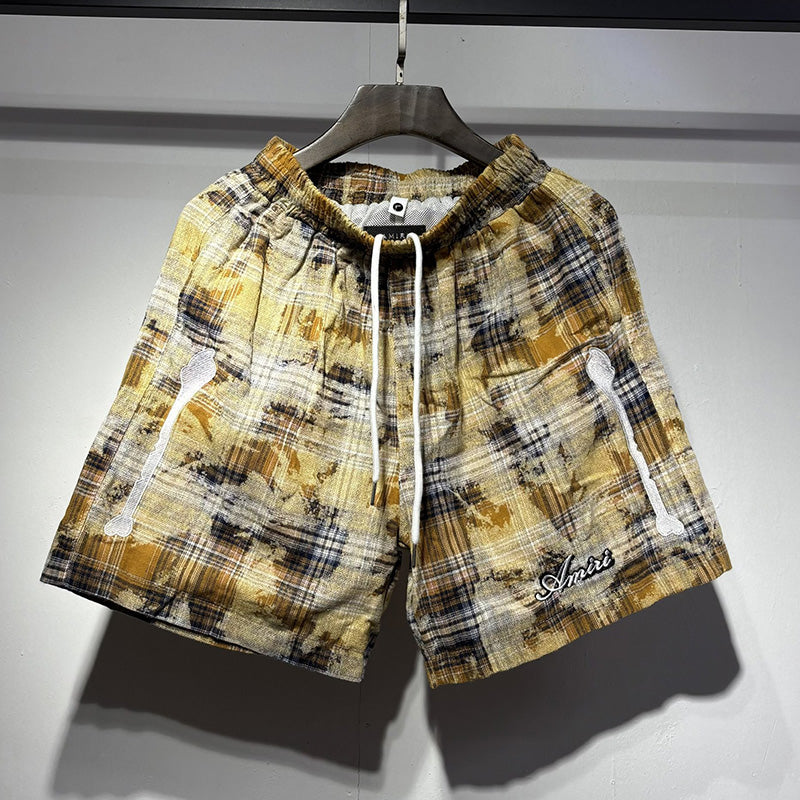 AMIRI Hawaiian Print Mens Shorts