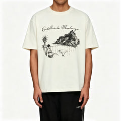 RHUDE Crewneck Cotton Tee